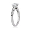 1.26ct Asscher Cut Diamond Engagement Ring