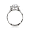 4.02ct Pear Shaped Diamond Engagement Ring