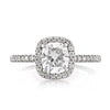 1.41ct Cushion Brilliant Diamond Engagement Ring