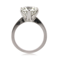 5.07ct Round Brilliant Cut Diamond Solitaire Engagement Ring