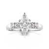 1.30ct Marquise Cut Diamond Engagement Ring