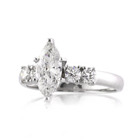 1.30ct Marquise Cut Diamond Engagement Ring