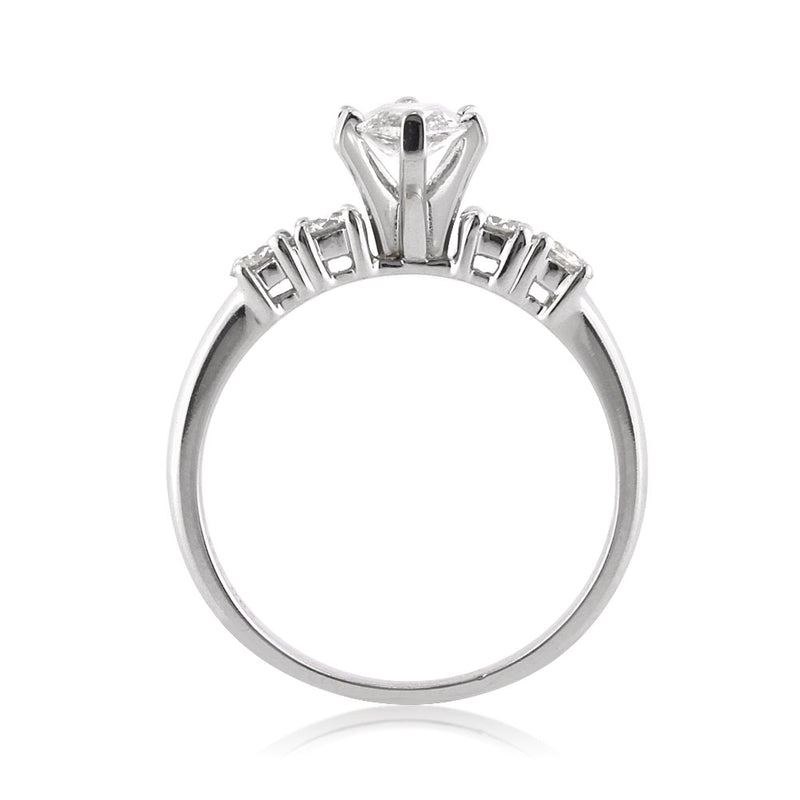 1.30ct Marquise Cut Diamond Engagement Ring