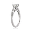 1.29ct Cushion Cut Diamond Engagement Ring