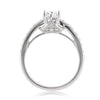1.29ct Cushion Cut Diamond Engagement Ring