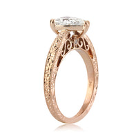 1.42ct Pear Shaped Diamond Engagement Ring