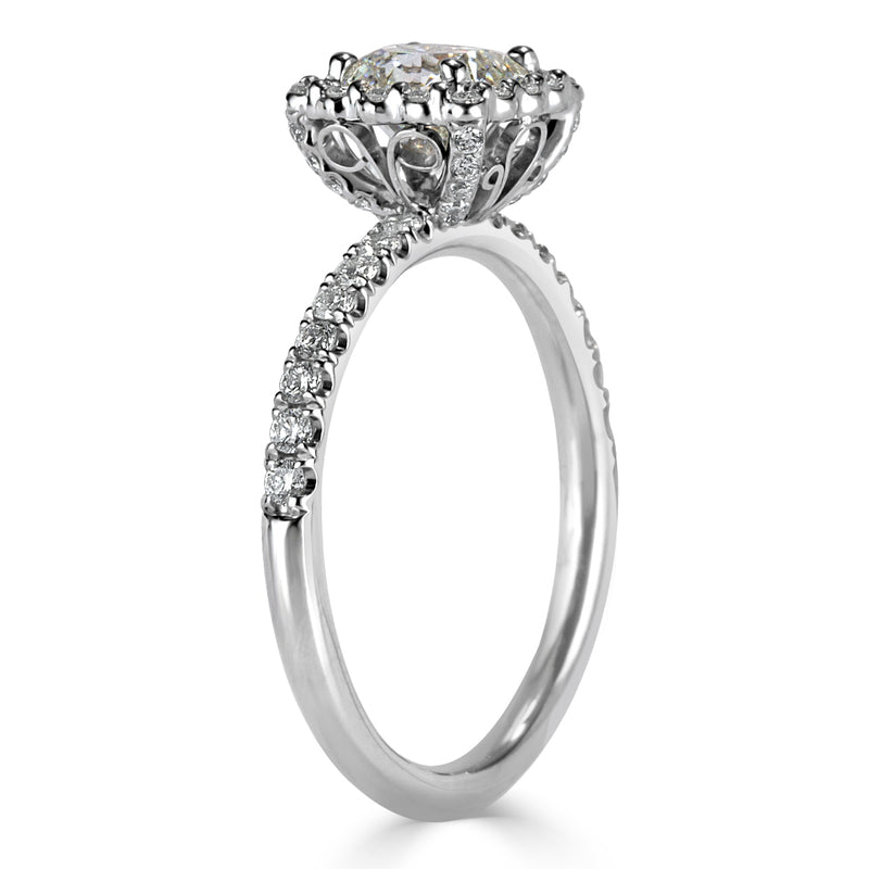 1.50ct Cushion Brilliant Diamond Engagement Ring