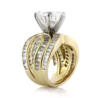 11.80ct Round Brilliant Cut Diamond Wedding Set