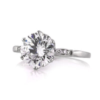 2.22ct Round Brilliant Cut Diamond Engagement Ring