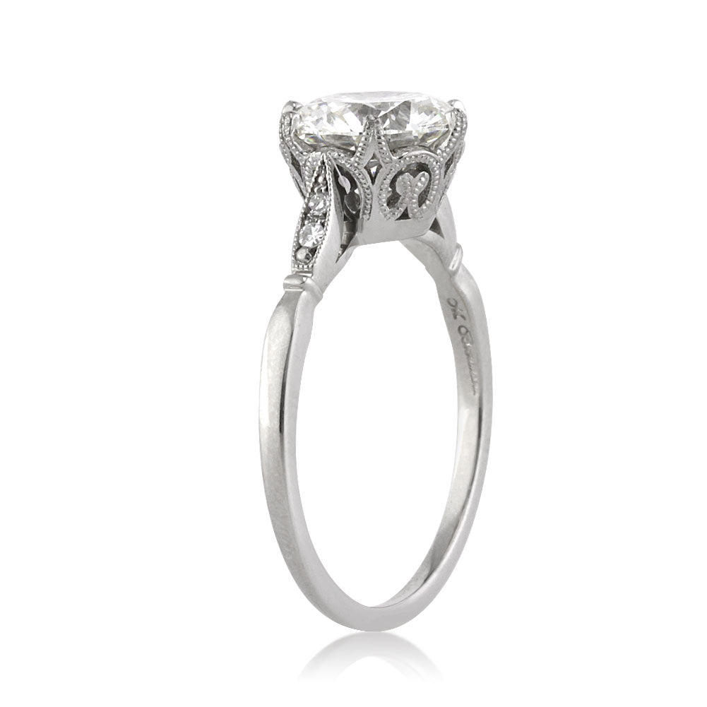 2.22ct Round Brilliant Cut Diamond Engagement Ring