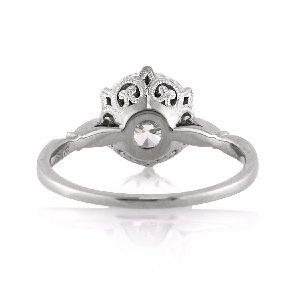 2.22ct Round Brilliant Cut Diamond Engagement Ring