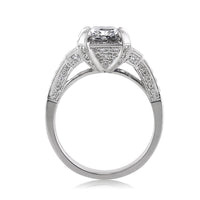 2.51ct Cushion Cut Diamond Engagement Ring