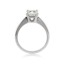 2.60ct Emerald Cut Diamond Engagement Solitaire Engagement Ring