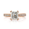 2.44ct Princess Cut Diamond Engagement Ring