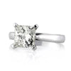 2.51ct Princess Cut Diamond Solitaire Engagement Ring