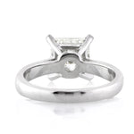 2.51ct Princess Cut Diamond Solitaire Engagement Ring