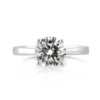 2.02ct Round Brilliant Cut Diamond Solitaire Engagement Ring