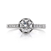 1.21ct Round Brilliant Cut Diamond Engagement Ring