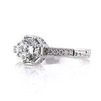 1.21ct Round Brilliant Cut Diamond Engagement Ring
