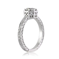 1.21ct Round Brilliant Cut Diamond Engagement Ring
