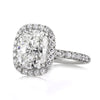 5.36ct Cushion Cut Diamond Engagement Ring