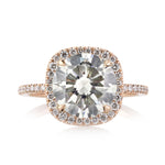 3.61ct Round Brilliant Cut Diamond Engagement Ring