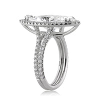 5.87ct Marquise Cut Diamond Engagement Ring