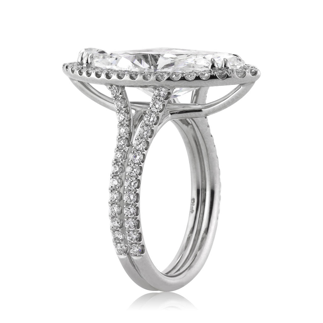 5.87ct Marquise Cut Diamond Engagement Ring