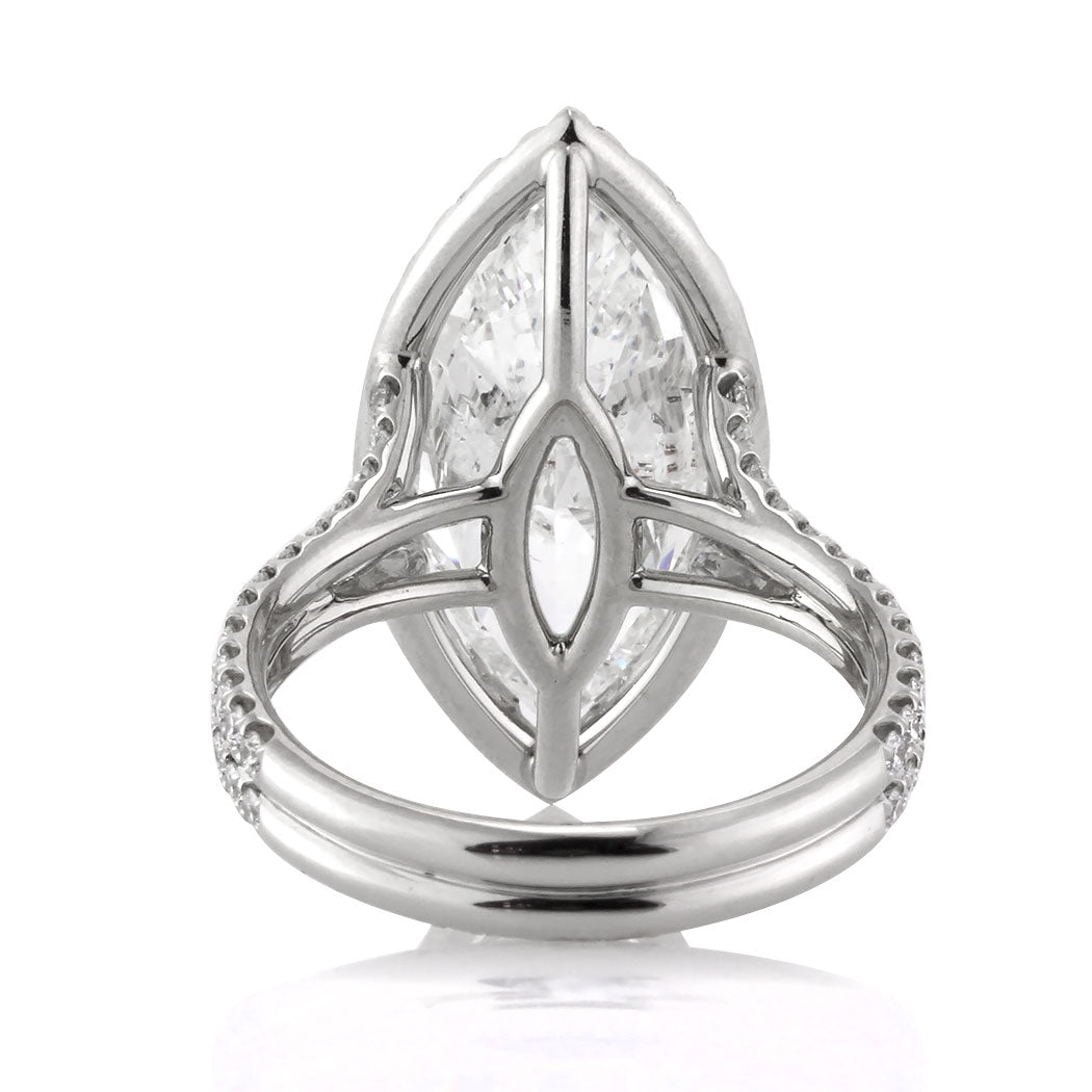 5.87ct Marquise Cut Diamond Engagement Ring