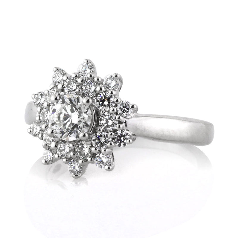 1.00ct Round Brilliant Cut Diamond Engagement Ring