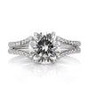 3.05ct Round Brilliant Cut Diamond Engagement Ring