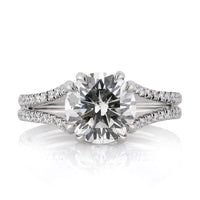 3.05ct Round Brilliant Cut Diamond Engagement Ring