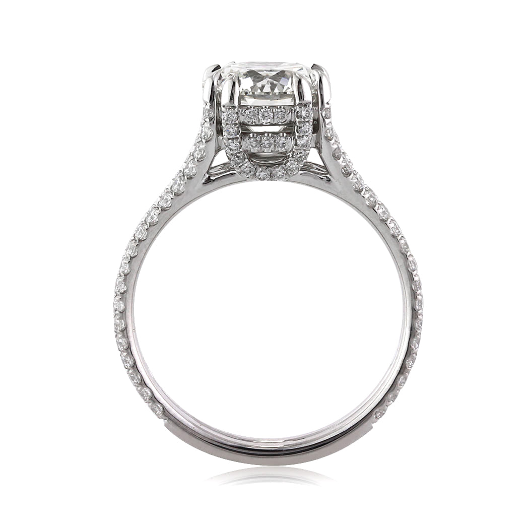 3.05ct Round Brilliant Cut Diamond Engagement Ring