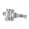 2.61ct Emerald Cut Diamond Engagement Ring