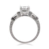 2.61ct Emerald Cut Diamond Engagement Ring