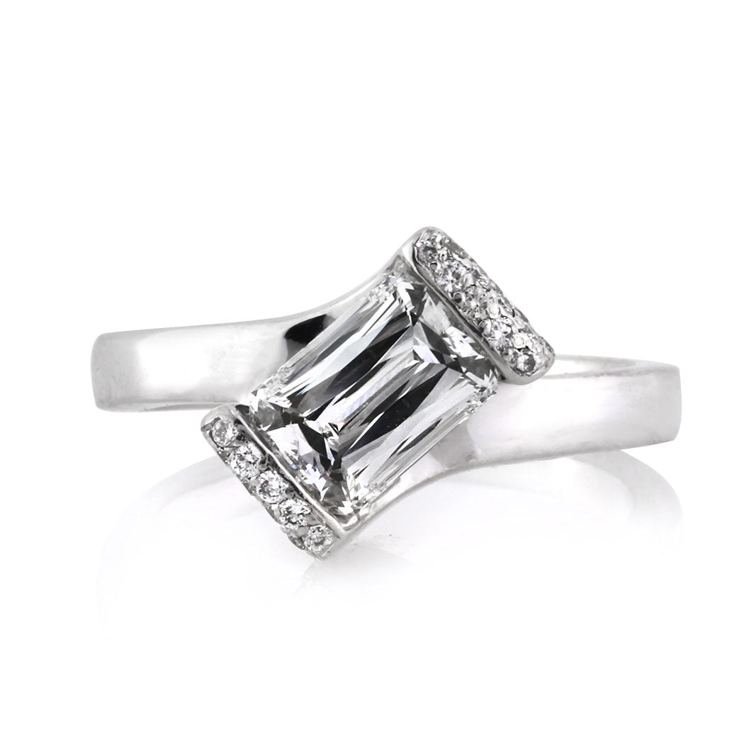 1.84ct Ashoka Cut Diamond Engagement Ring