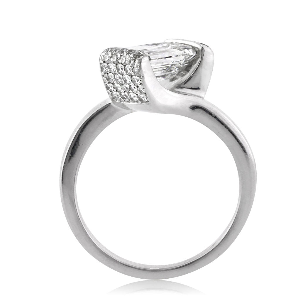 1.84ct Ashoka Cut Diamond Engagement Ring