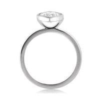 1.61ct Pear Shaped Diamond Solitaire Engagement Ring