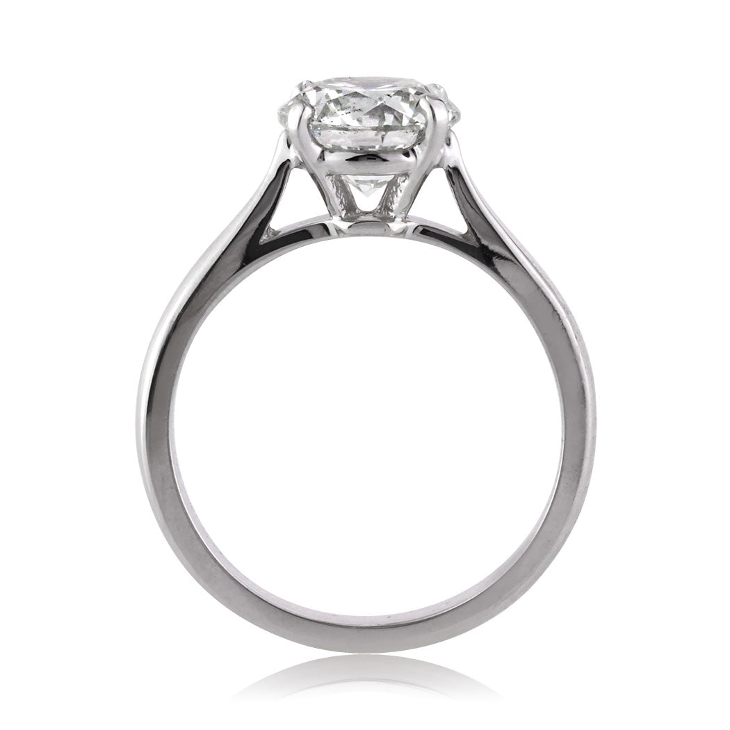 2.07ct Round Brilliant Cut Diamond Engagement Ring