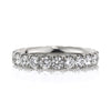 2.10ct Round Brilliant Cut Diamond Eternity Band in Platinum