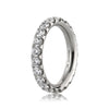 2.00ct Round Brilliant Cut Diamond Eternity Band in Platinum