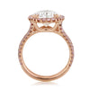 4.37ct Pear Shaped Diamond Engagement Ring