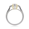 1.16ct Emerald Cut Diamond Engagement Ring