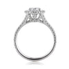 2.87ct Oval Cut Diamond Engagement Ring