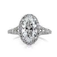 2.31ct Oval Cut Diamond Engagement Ring