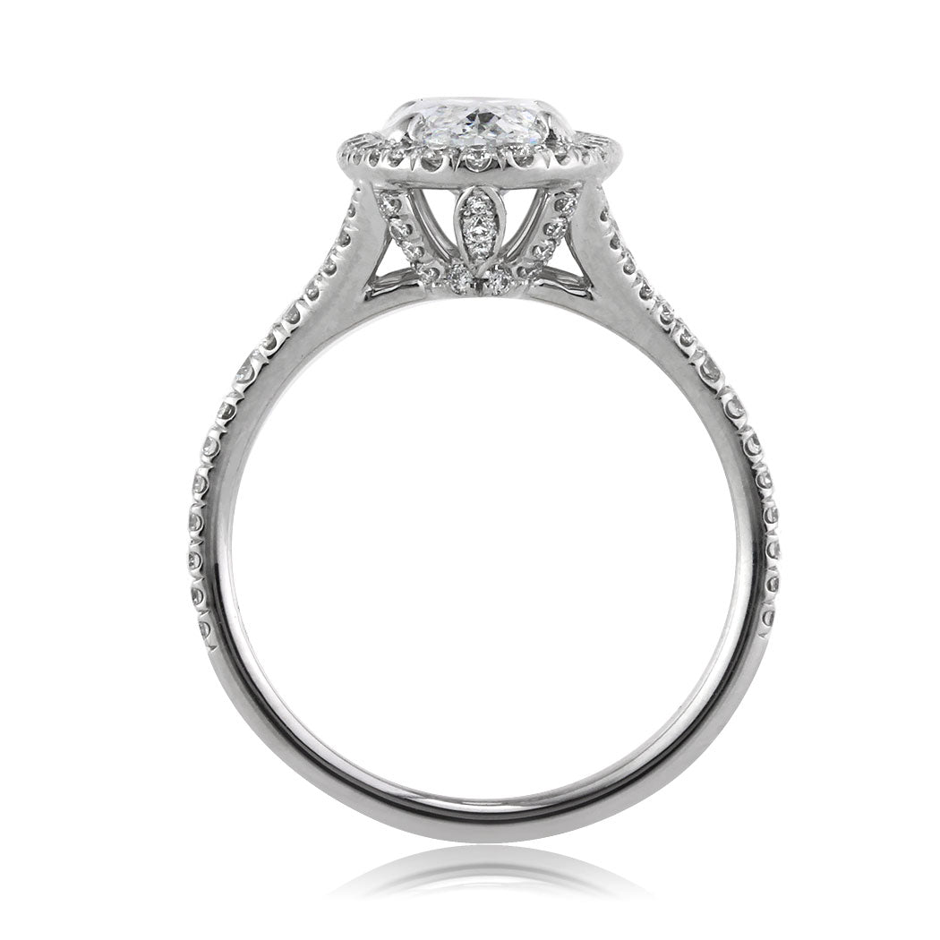 2.31ct Oval Cut Diamond Engagement Ring