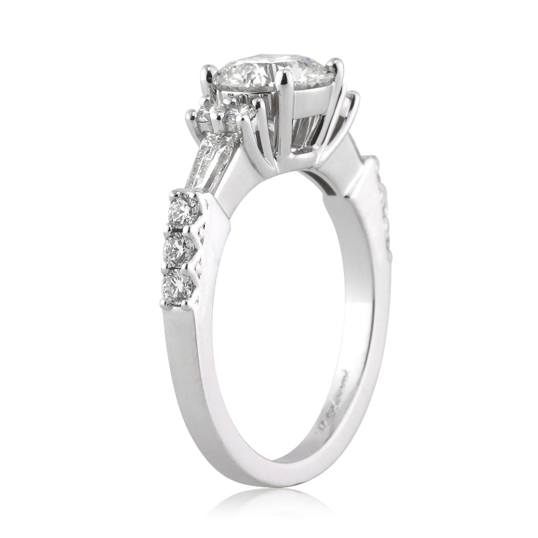 2.12ct Round Brilliant Cut Diamond Engagement Ring