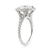 4.91ct Round Brilliant Cut Diamond Engagement Ring
