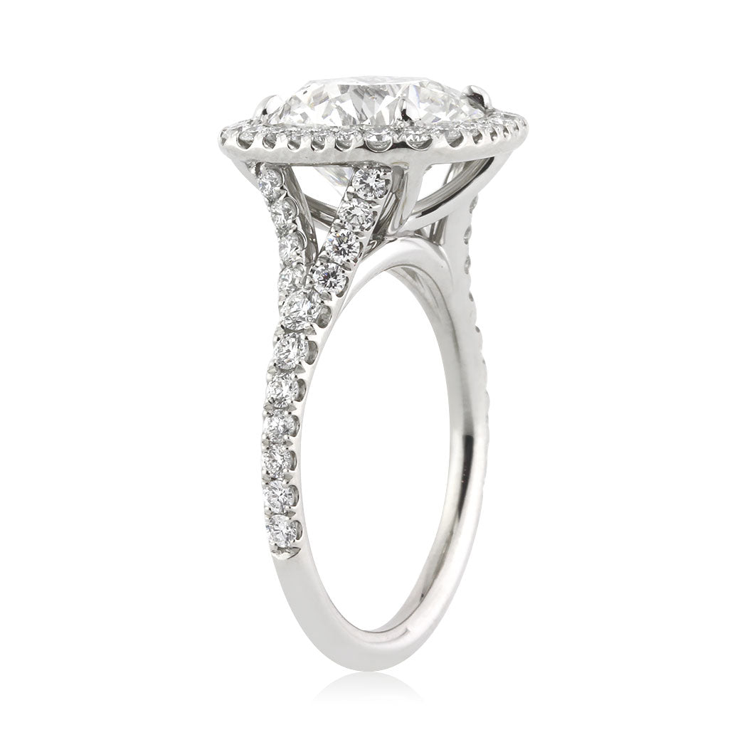 4.91ct Round Brilliant Cut Diamond Engagement Ring