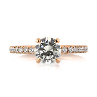 1.48ct Round Brilliant Cut Diamond Engagement Ring